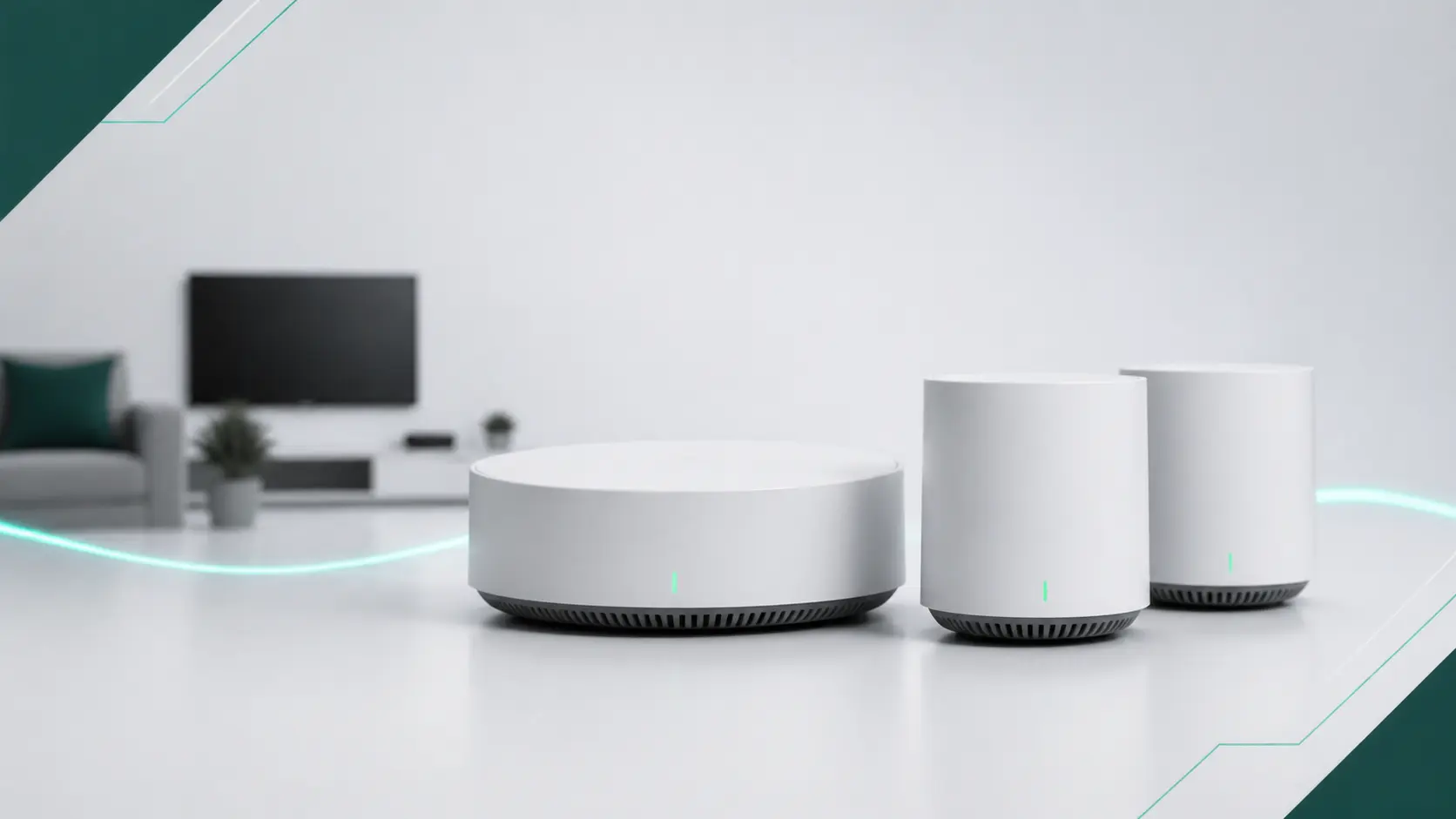 Roteadores Wi-Fi Mesh para ampliar a cobertura da internet